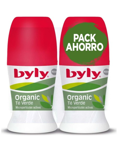 Byly Organic Extra Fresh Desodorante Roll-On 2X50Ml