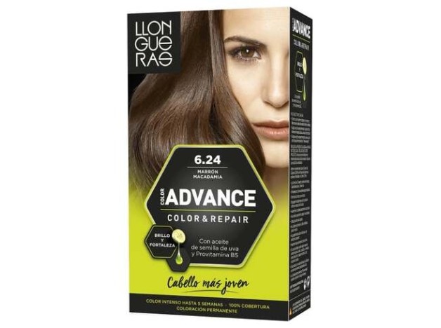 Llongueras Set Color Advance 624-Marrón Macadamia