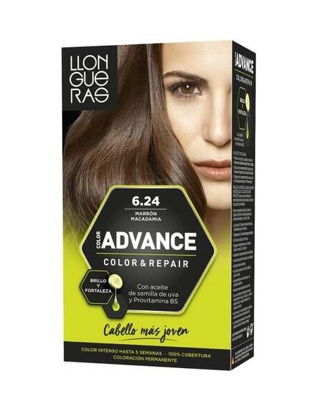 Llongueras Set Color Advance 624-Marrón Macadamia