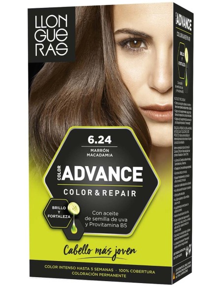 Llongueras Set Color Advance 624-Marrón Macadamia