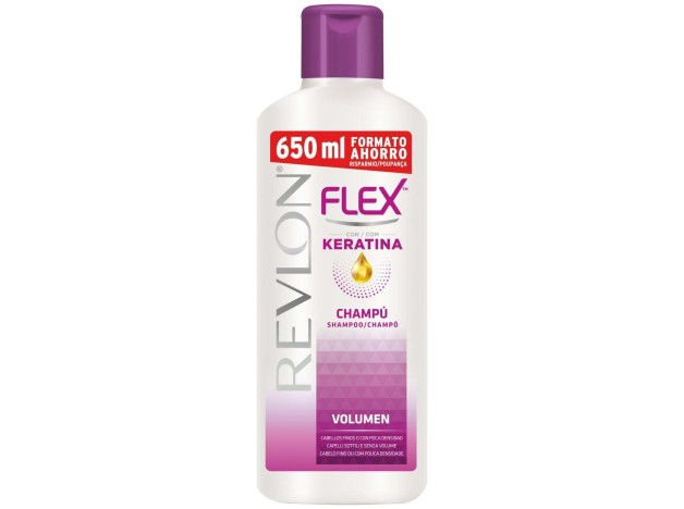 Revlon Flex Keratin Shampoo Volume Thin Hair 650Ml