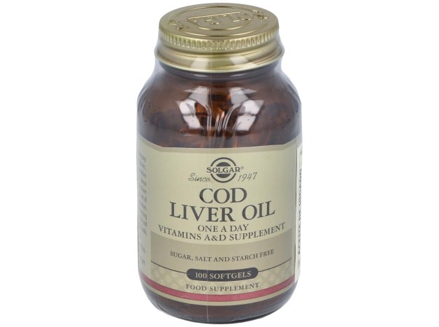 Aceite Higado De Bacalao (Cod Liver Oil)100Cap.B
