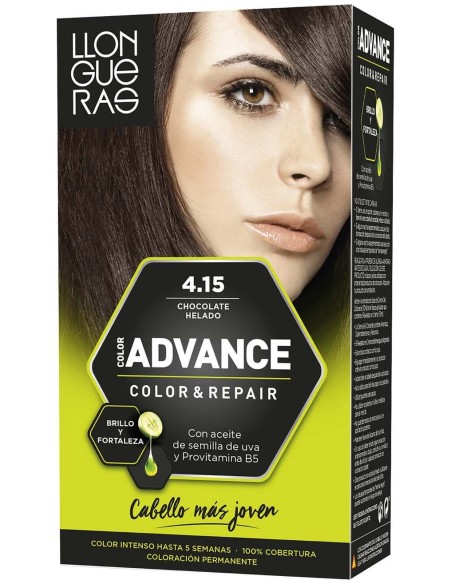 Llongueras Set Color Advance 415-Chocolate Helado