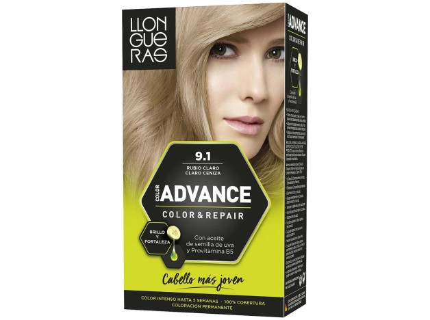 Llongueras Set Color Advance 91-Rubio Claro...
