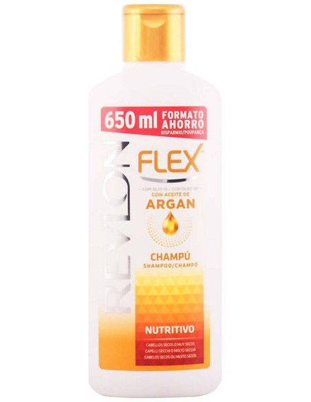 Revlon Flex Keratin Shampoo Nourishing Argan Oil 650Ml