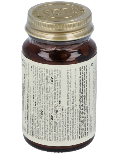 Solgar Fórmula Antioxidante Avanzada 30Caps