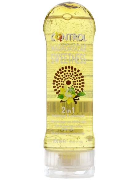Control Massage %26 Pleasure Gel Madagascar Sweetness Vainilla, 200 Ml