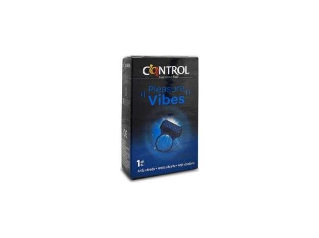 Control Pleasure Vibes Anillo Vibrador, 1 Ud