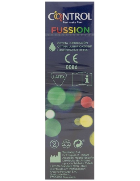 Control Fussion Chocolate, Melocotón Y Menta, 12 Ud