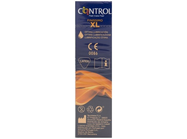 Control Adapta Xl Finissimo, 12 Uds