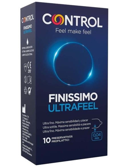 Control Adapta Preservativos Finissimo Ultrafeel 10Uds