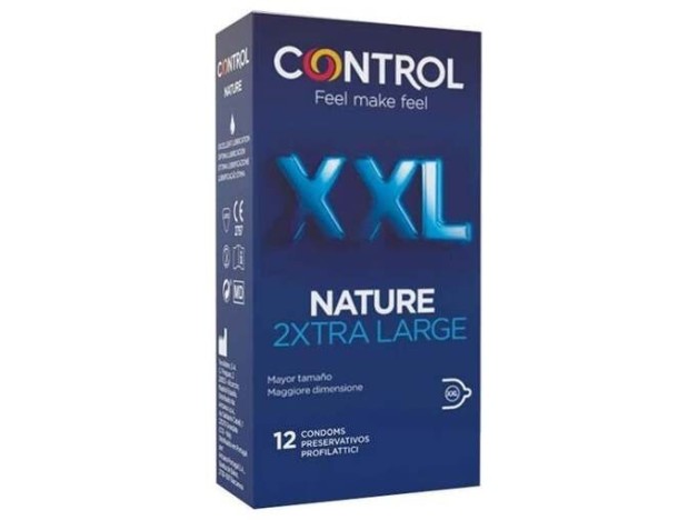 Control Nature Xxl Profilácticos, 12 Unidades