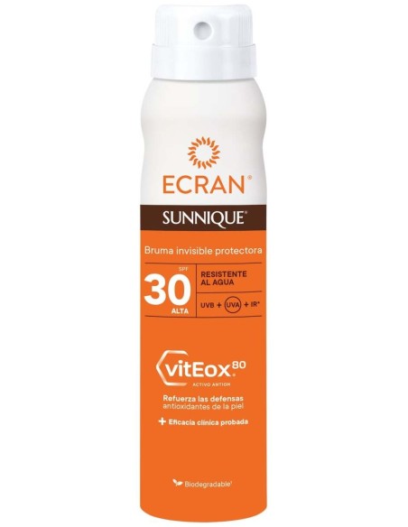 Ecran Sunnique Proteción Aerosol Vaporizador Fps30 75Ml