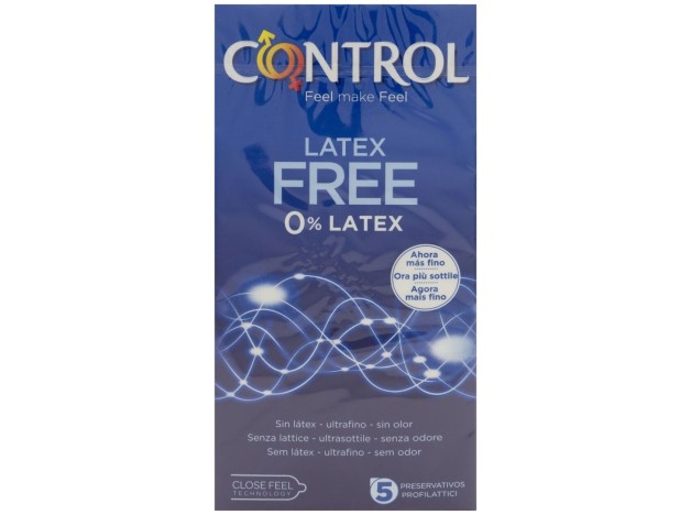Control Latex Free, 5 Uds