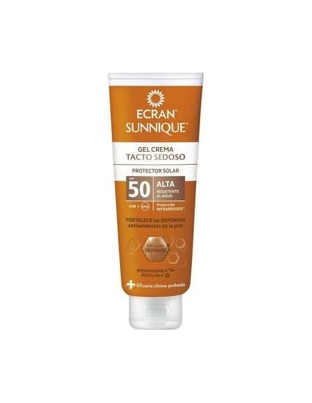 Ecran Sunnique Gel Crema Tacto Sedoso Protector Solar Spf50 250Ml