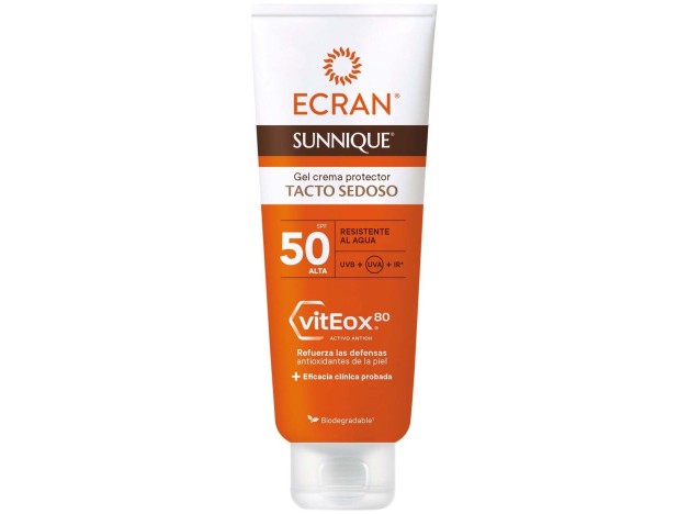 Ecran Sunnique Gel Crema Tacto Sedoso Protector...