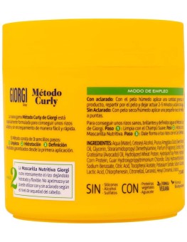 Giorgi Curly Mascarilla 350Ml