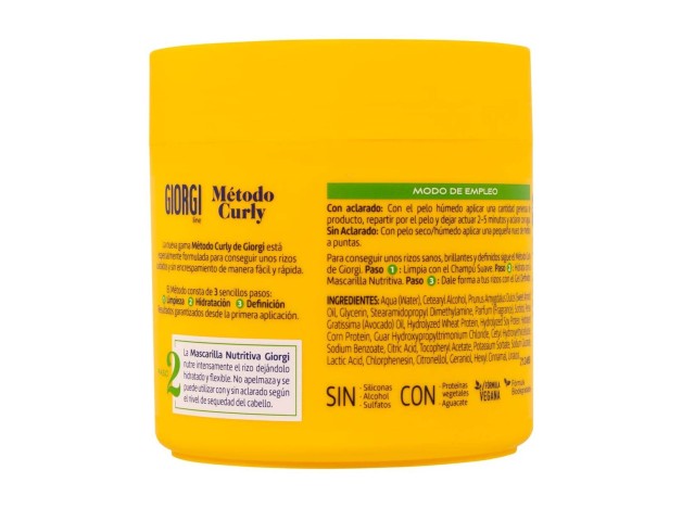 Giorgi Curly Mascarilla 350Ml