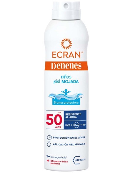 Denenes Sol Wet Skin Spray Protector Invisible Spf50 250Ml