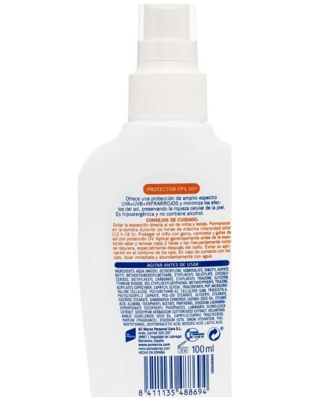 Ecran Denenes Leche Protectora Spf50+ Vaporizador 100 Ml