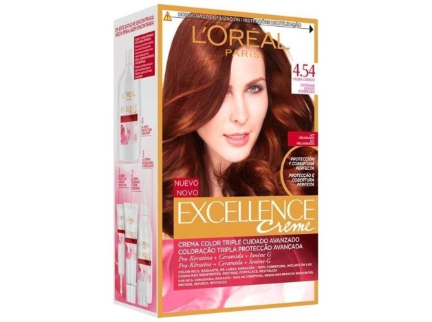 L'Oreal Set Excellence Creme Tint 454 Auburn...