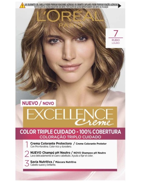 L'Oreal Set Excellence Creme Tint 7 Blonde
