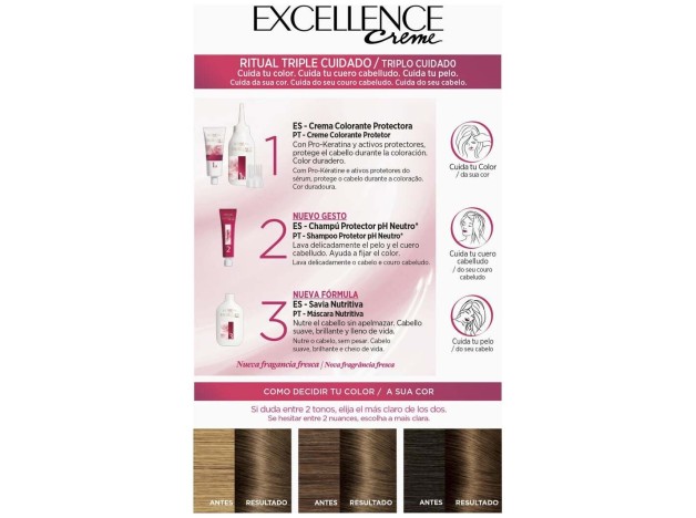 L'Oreal Set Excellence Creme Tint 6 Dark Blonde