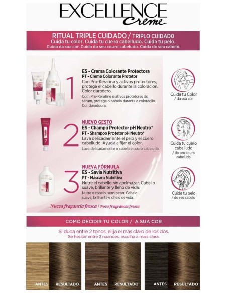 L'Oreal Set Excellence Creme Tint 6 Dark Blonde