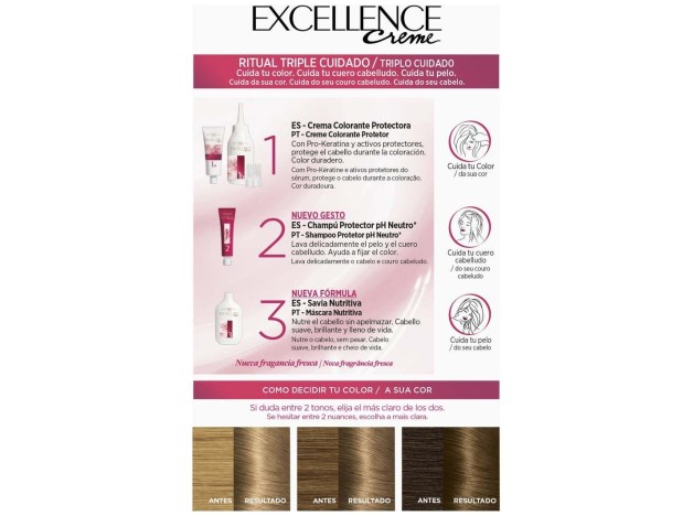 L'Oreal Set Excellence Creme Tint 7 Blonde