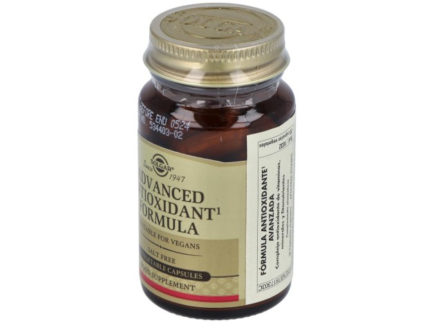 Solgar Fórmula Antioxidante Avanzada 30Caps