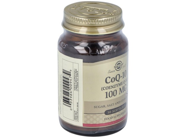Coenzima Q10 100Mg. 30Cap.De Gelatina Blanda