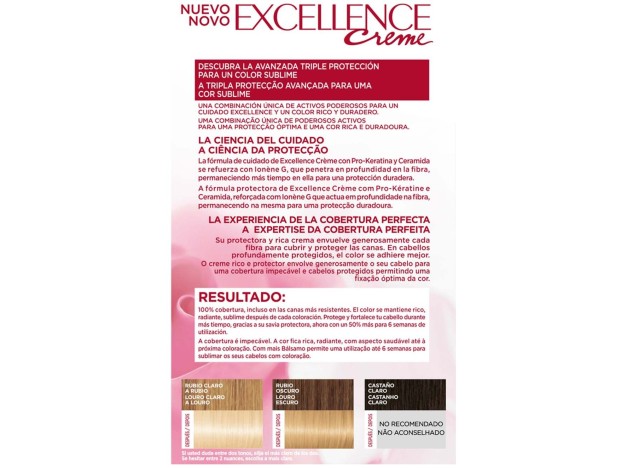L'Oreal Set Excellence Creme Hair Color 10 Very...