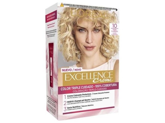 L'Oreal Set Excellence Creme Hair Color 10 Very...