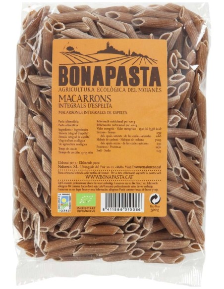 La Finestra Sul Cielo Macarrones De Espelta Blancos Eco 500G