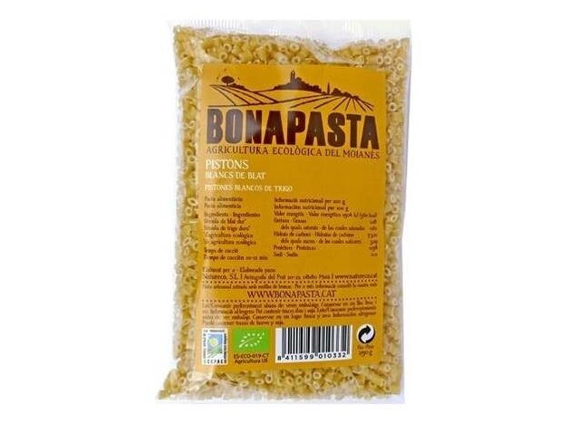 Bonapasta Pistones De Trigo Blancos Eco 250G