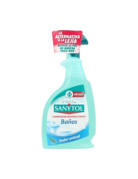 Sanytol Limpiador Desinfectante Baños Poder Antical 750 Ml