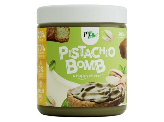 Protella Pistachio Bomb Crema Pistacho 200G