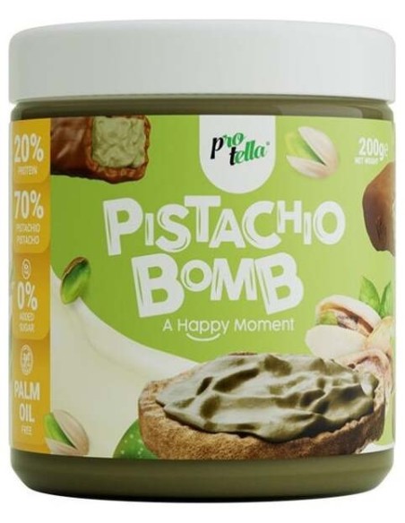Protella Pistachio Bomb Crema Pistacho 200G