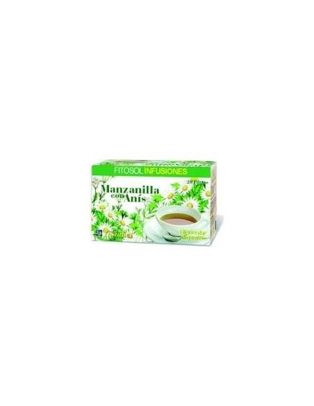 Ynsadiet Infusión De Manzanilla Con Anís 20 Filtros