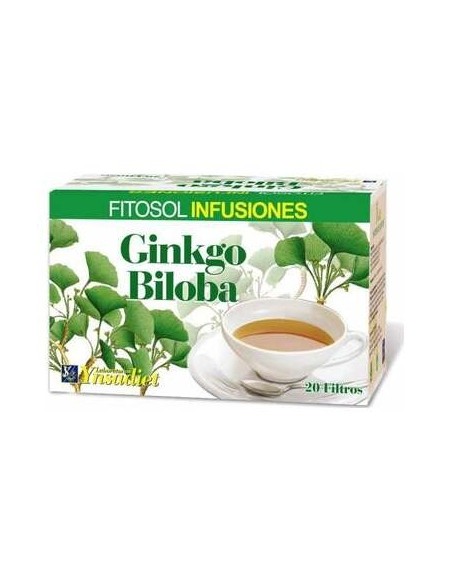 Ynsadiet Fitosol Infusión Ginkgo Biloba 20 Sobres