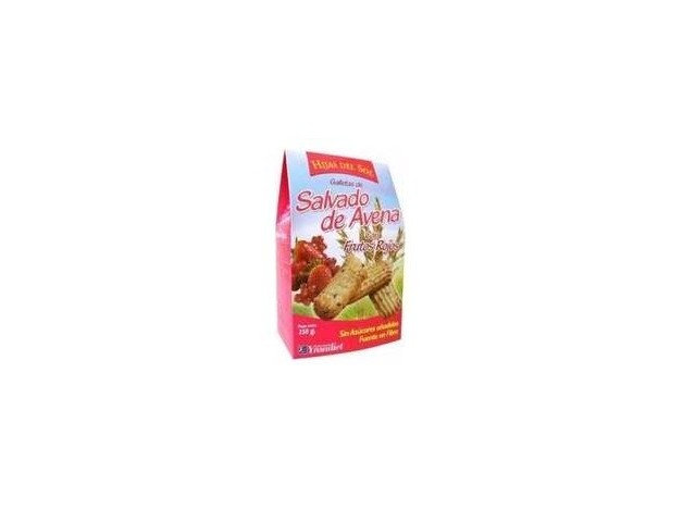 Galletas De Salvado De Avena Con Frutos Rojos 250G