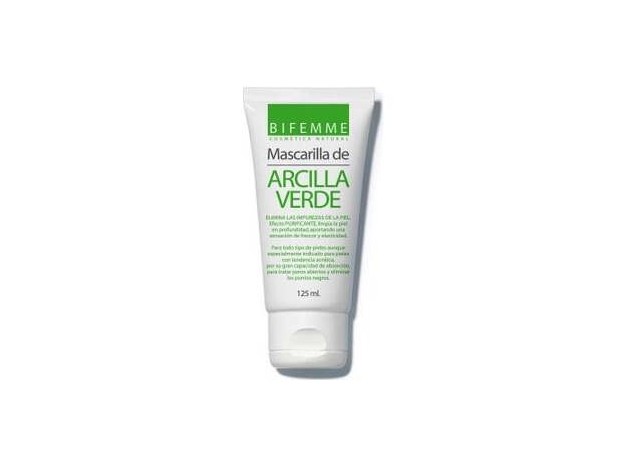 Bifemme Mascarilla De Arcilla Verde 125 Ml