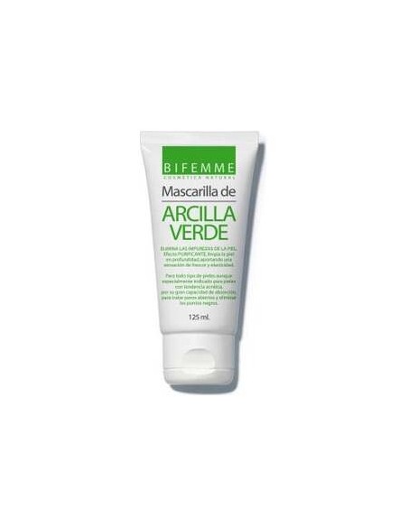 Bifemme Mascarilla De Arcilla Verde 125 Ml