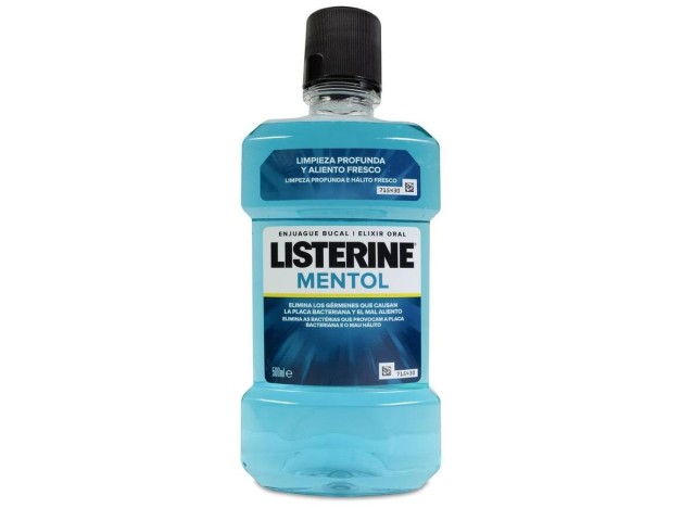 Listerine Cool Mint Enjuague Bucal 500Ml