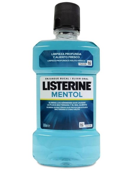 Listerine Cool Mint Enjuague Bucal 500Ml