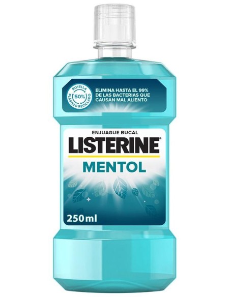 Listerine Enjuague Bucal Mentol 250Ml