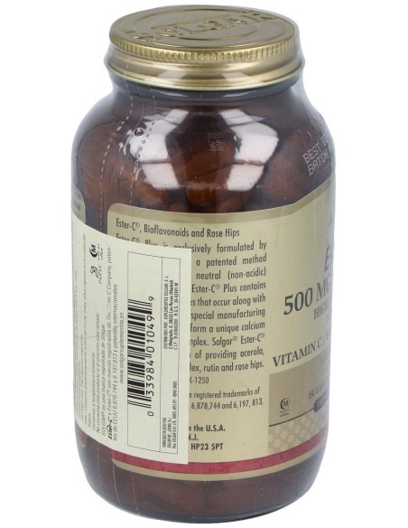 Solgar Ester-C Plus Vitamina C 500Mg 250Vcaps