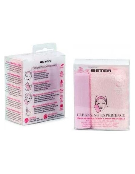 Cleansing Experience Toalla Desmaquilladora + Banda Cabello 2 U