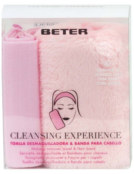 Cleansing Experience Toalla Desmaquilladora + Banda Cabello 2 U