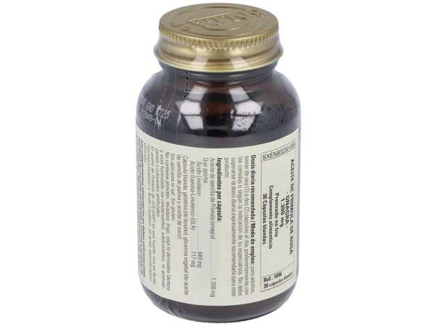 Solgar Aceite De Prímula De Rosa 1300Mg 30 Perlas